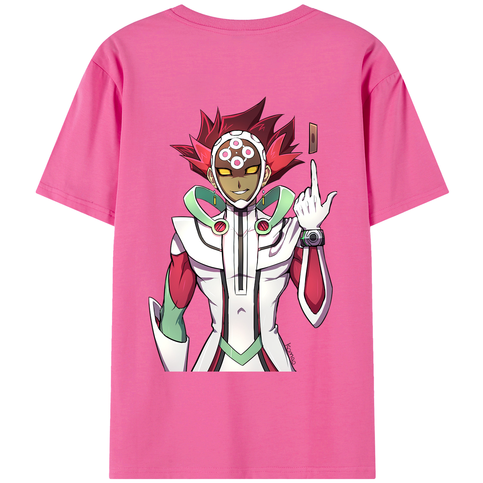 （画像用） 遊☆戯☆王 Yu-Gi-Oh! レディース半袖Tシャツ(バックプリント)
